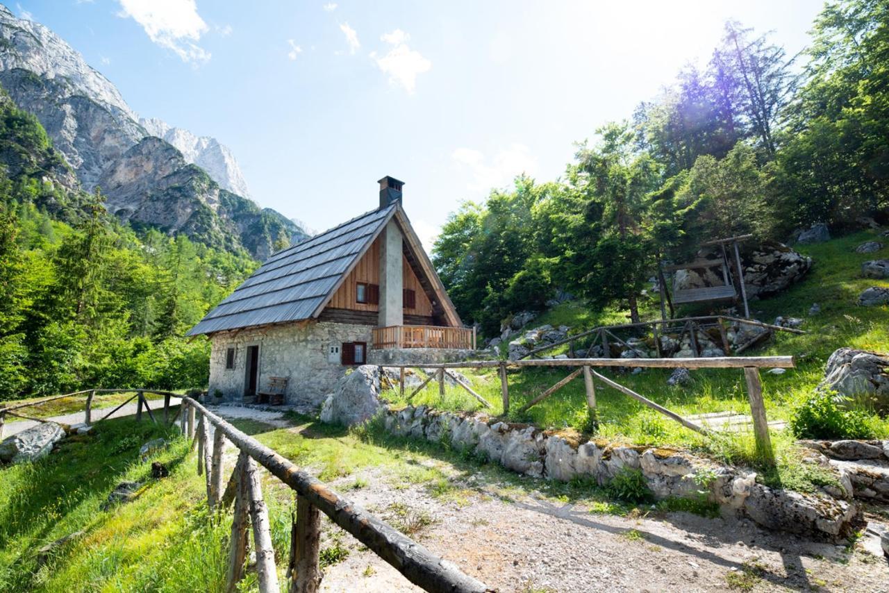 Mountain heart holiday house Trenta Buitenkant foto