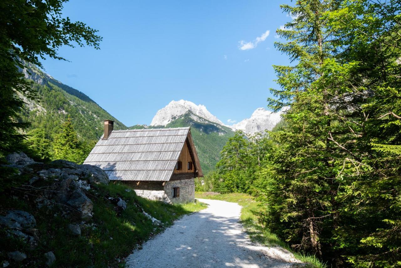 Mountain heart holiday house Trenta Buitenkant foto