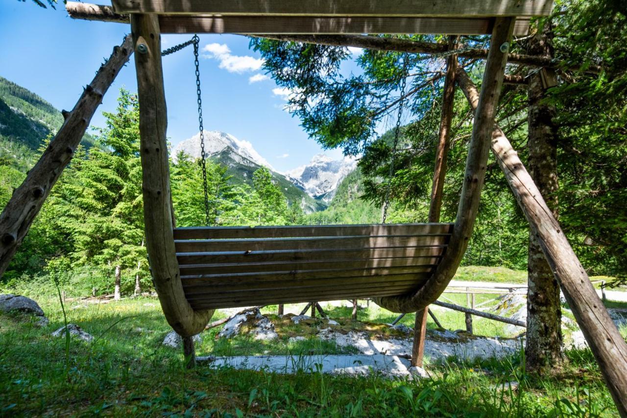 Mountain heart holiday house Trenta Buitenkant foto