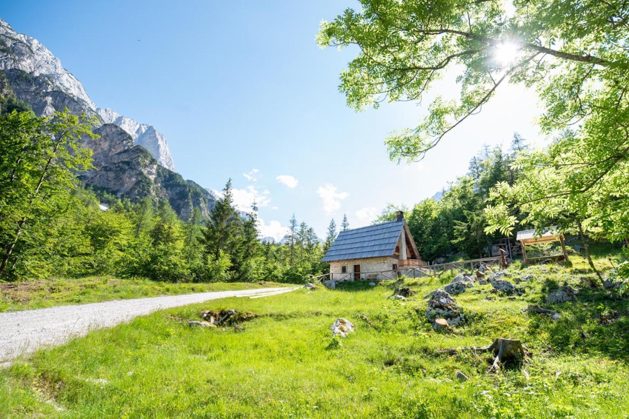 Mountain heart holiday house Trenta Buitenkant foto